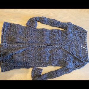 Free people crocheted duster